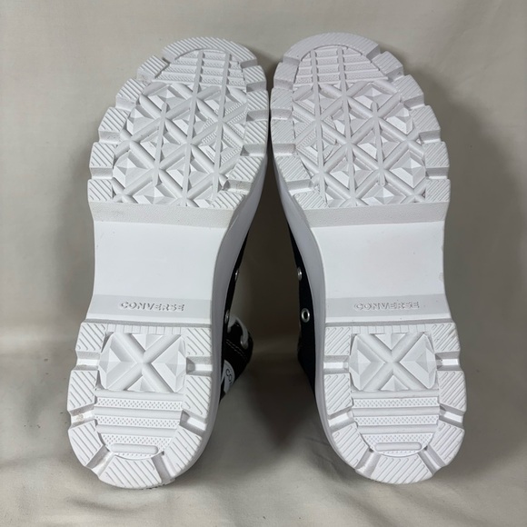 Converse Black and White High-Top Sneakers.  Brand New - Picture 10 of 10